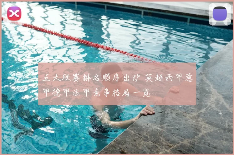 五大联赛排名顺序出炉 英超西甲意甲德甲法甲竞争格局一览